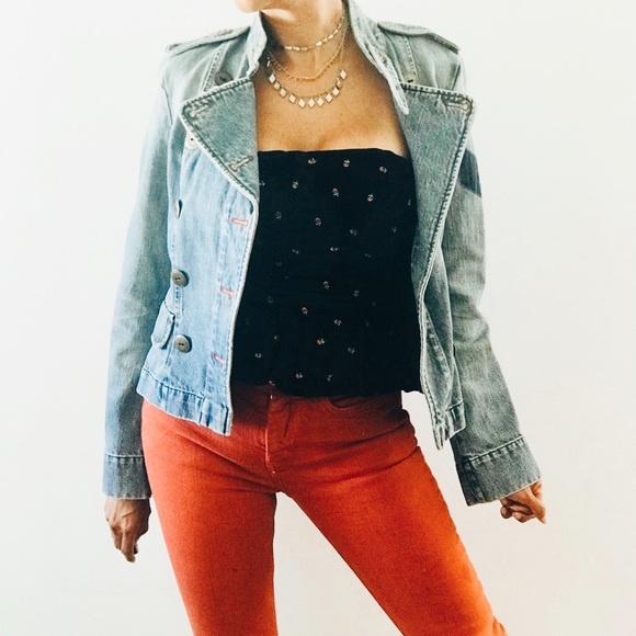 NWT Free People Rosie embroidered top Sz M - Picture 6 of 8